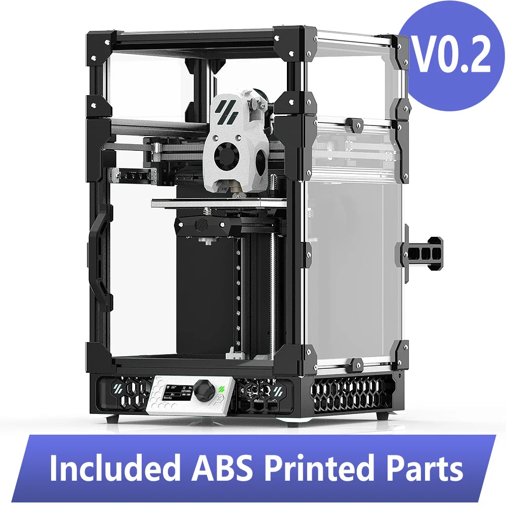 VORON 0.2 R1 Corexy 3D Printer Upgraded New SIBOOR V0.2 [Aug,Version] MINI Stealthburner DIY 3D Printer Kit Support Klipper PI